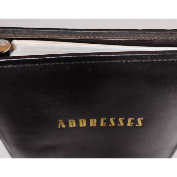 📖 Vintage Stuart Hall Address Book ✨ Retro Organizer - Picture 11 of 14